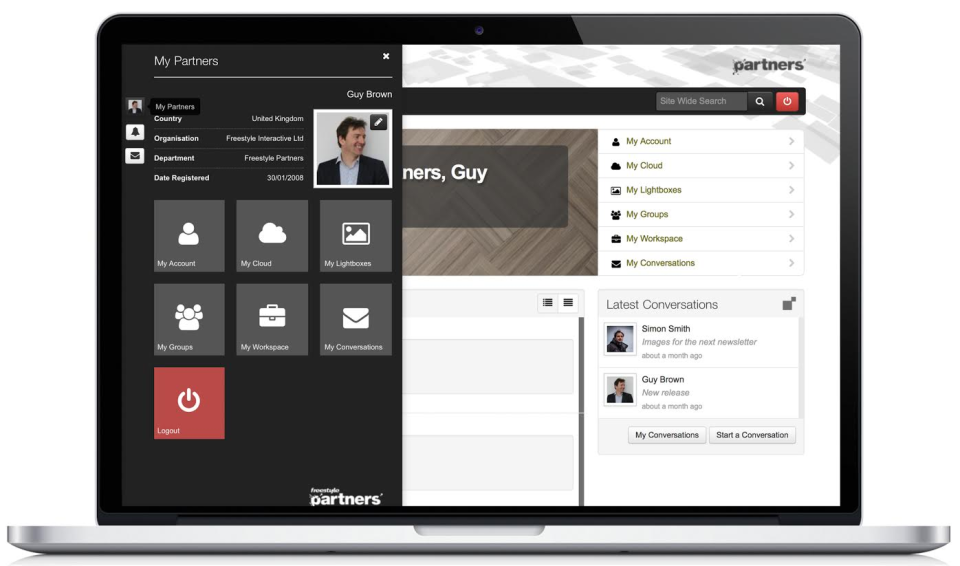 screenshot of Freestyle Partners